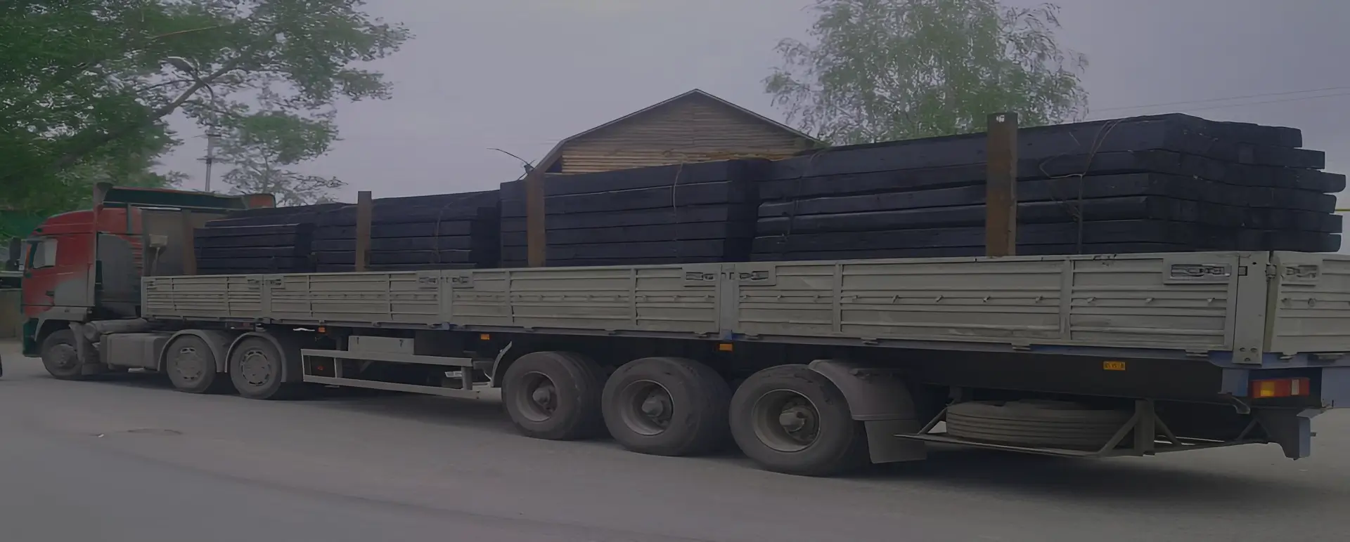 Сервис от транспортной компании по доставке шпал по России из Ростова автотранспортом